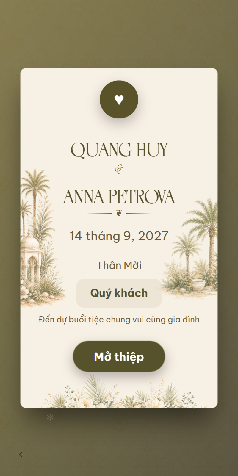 Cung Điện Hồi Giáo Nâu